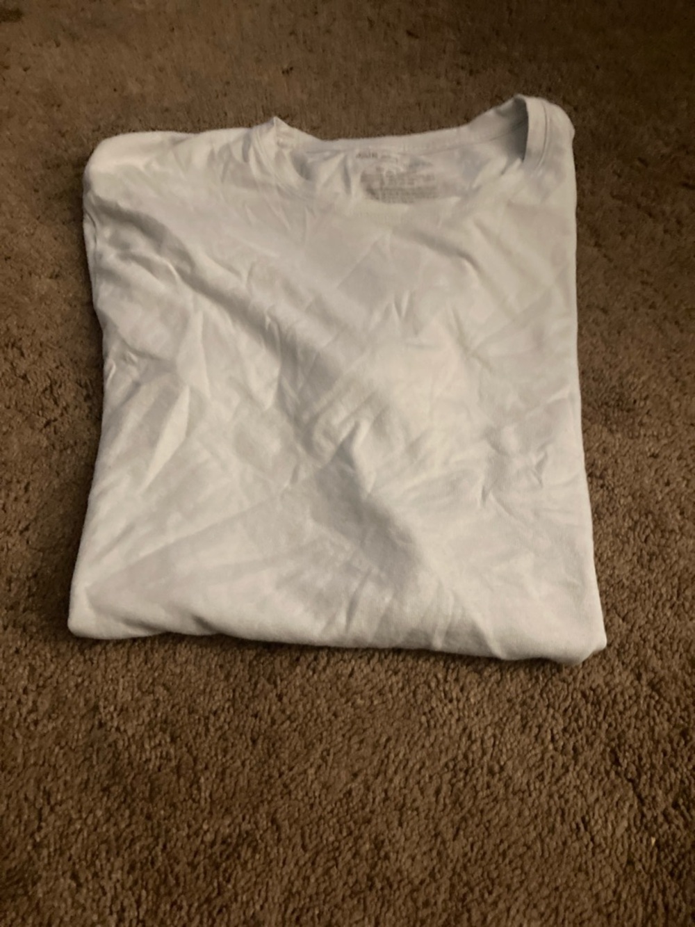 Women's White Short Sleeve Crew Tee